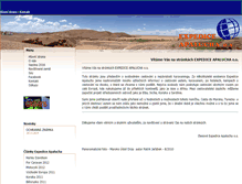 Tablet Screenshot of expedice-apalucha.cz